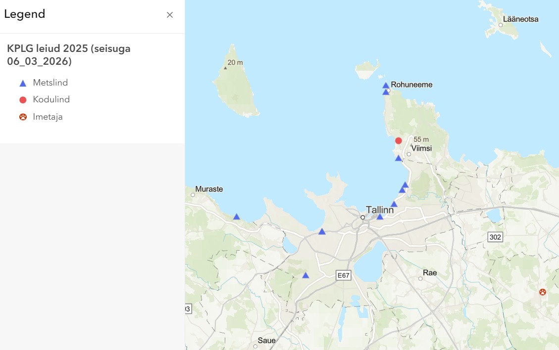 Väljavõte kaardist