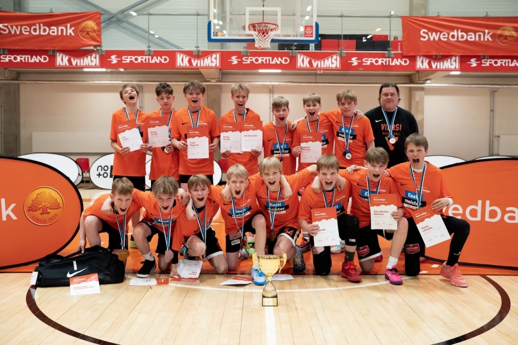 Poiste U12 miniklassi Eesti meistrid