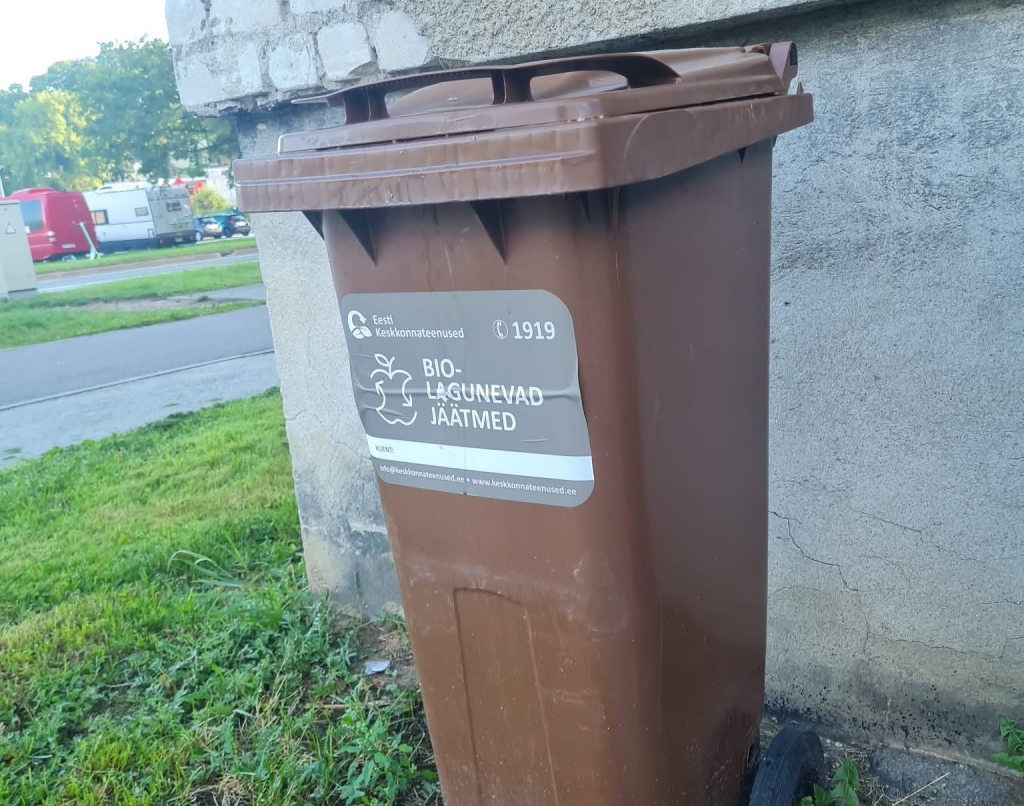 Biojäätmete prügikast